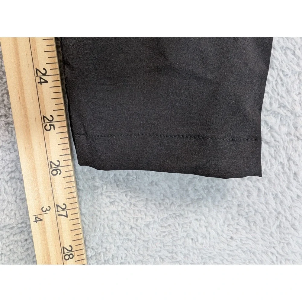 Macade‎ Golf Slim Fit Trousers Mens 36 (30) Regular Black Zippered Ankle Cuffs